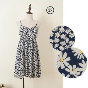 ✨ One Size Fits Most Summer Cotton Flower Dress